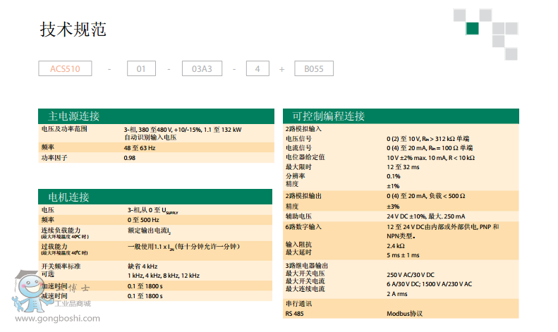 ACS510技术资料4