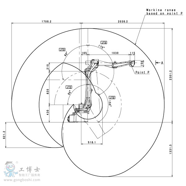 川崎ba006l6轴新型焊接机器人