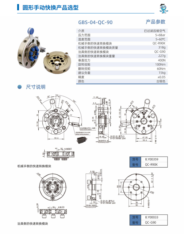 QC-90选型